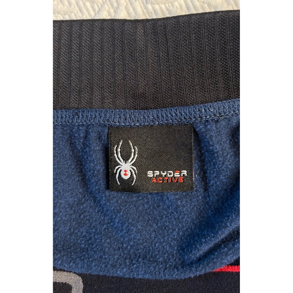 Spyder Mens ProWeb Active Base Layer Thermal Pants Navy Blue Leggings Size M - Picture 7 of 11